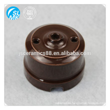 brown ceramic wall switch socket alumina parts